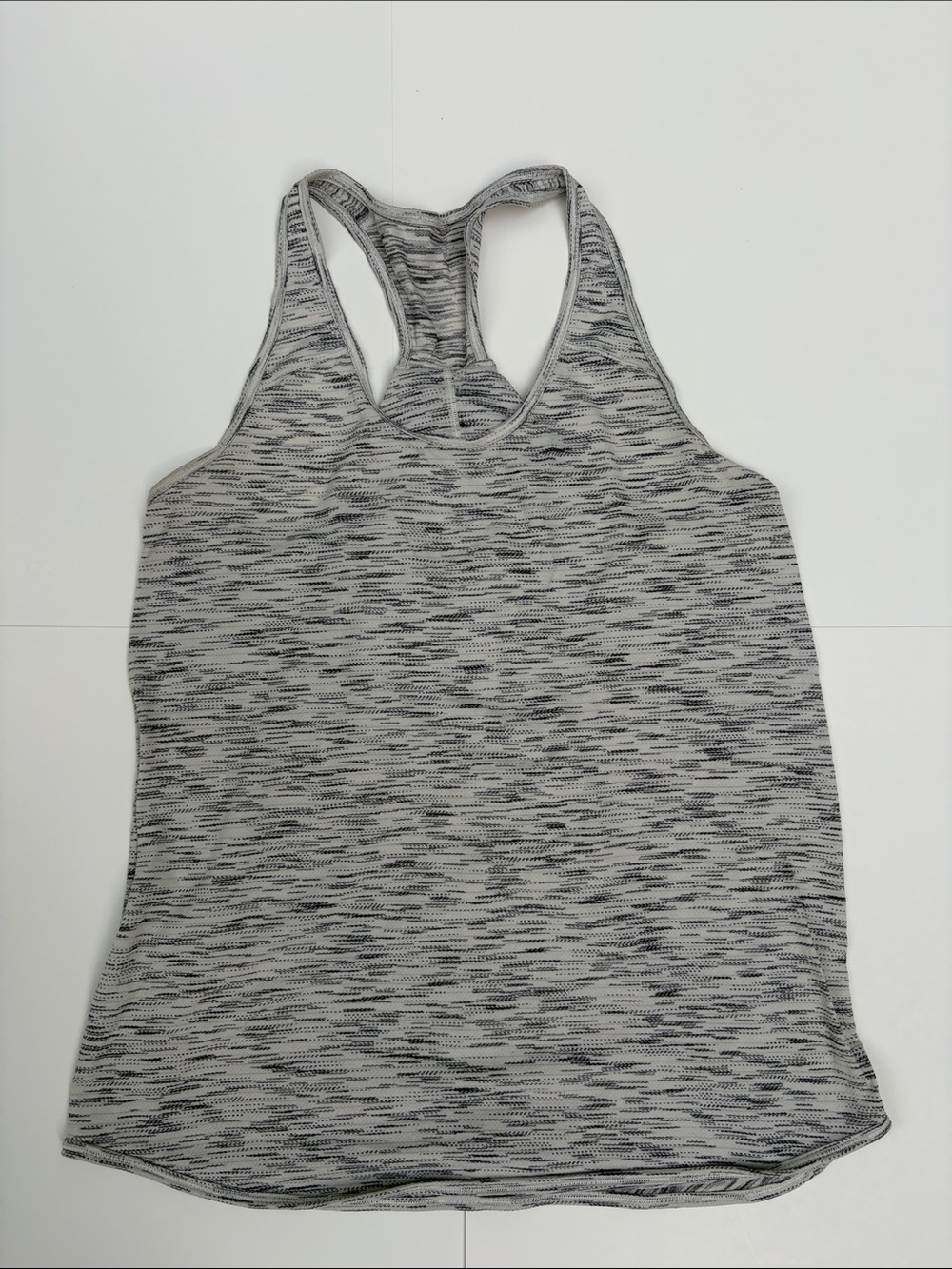 Lululemon Gray Space-Dye Racerback Tank